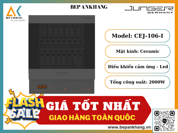 BẾP TỪ ĐƠN JUNGER CEJ-106-I